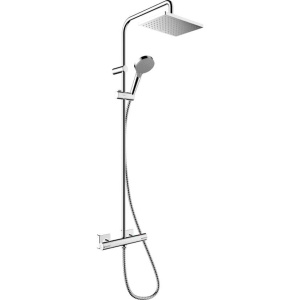 Душевая стойка Hansgrohe Vernis Shape 26286000 Showerpipe 230 1jet с термостатом, хром