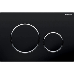 Кнопка смыва Geberit Sigma 20 115.882.KM.1 черная