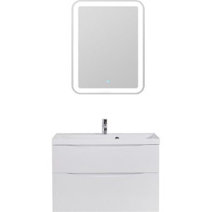 Мебель для ванной BelBagno Marino H60 bianco lucido, 90 см Мебель для ванной BelBagno Marino H60 bianco lucido, 90 см