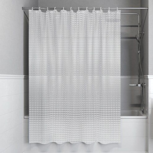 Штора для ванной IDDIS Promo P01PV18i11 200х180, квадраты