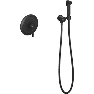 Гигиенический душ Timo Arisa 5309/03SM со смесителем, С ВНУТРЕННЕЙ ЧАСТЬЮ. черный