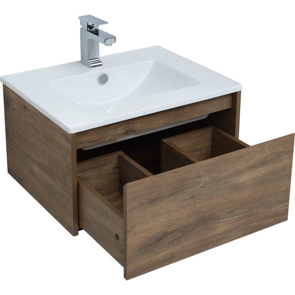 Купить Мебель для ванной STWORKI Карлстад 60 дуб рустикальный, в стиле лофт, под дерево, подвесная (гарнитур, комплект) в Москве с доставкой Мебель для ванной STWORKI Карлстад 60 дуб рустикальный, в стиле лофт, под дерево, подвесная (гарнитур, комплект)