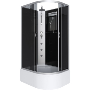 Душевая кабина Niagara Classic NG-2510-14LBKTG, 120х80 см, без крыши, с гидромассажем и тропическим душем Душевая кабина Niagara Classic NG-2510-14LBKTG, 120х80 см, без крыши, с гидромассажем и тропическим душем