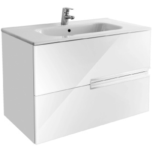 Тумба под раковину Roca Victoria Nord 80 ZRU9302731 белый глянец Тумба под раковину Roca Victoria Nord 80 ZRU9302731 белый глянец