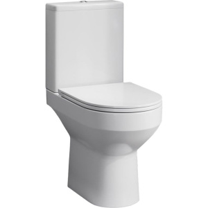 Унитаз-компакт AM.PM Spirit V2.0 C708600WH FlashClean тонкая крышка с микролифтом Унитаз-компакт AM.PM Spirit V2.0 C708600WH FlashClean тонкая крышка с микролифтом