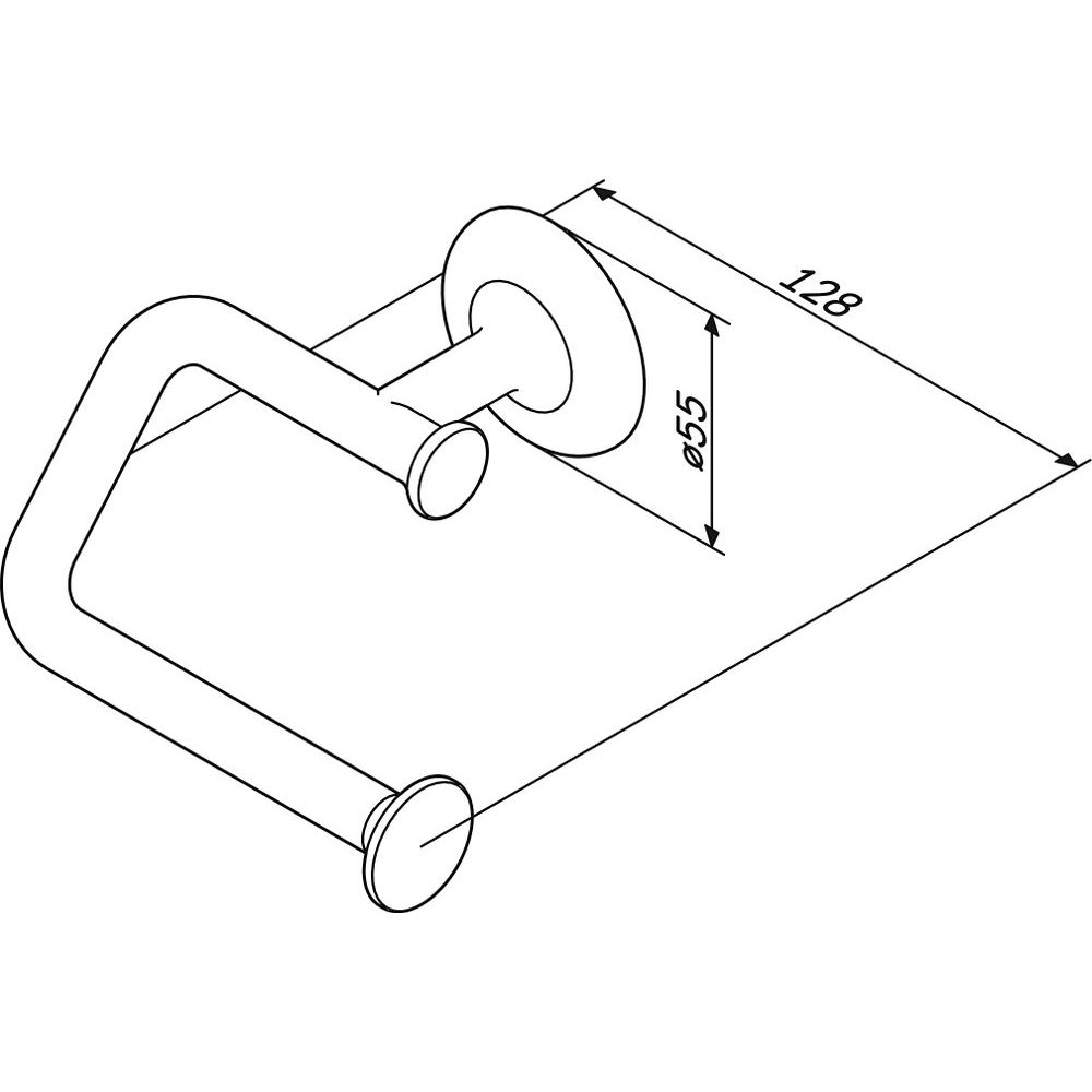 Купить Держатель туалетной бумаги AM.PM Like A8034100 в Москве с доставкой Держатель туалетной бумаги AM.PM Like A8034100