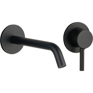 Смеситель для раковины AQUAme Siena AQM6215MB С ВНУТРЕННЕЙ ЧАСТЬЮ, черный матовый