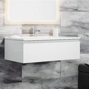 Тумба с раковиной Sanvit Авеню 1 80, белая