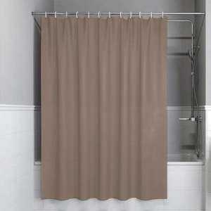 Штора для ванной IDDIS Base BS03P18i11 180х200, коричневая
