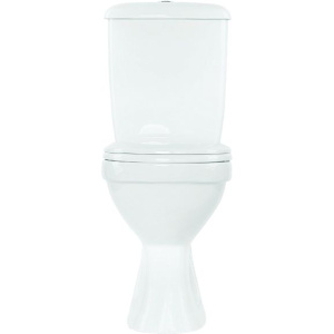 Унитаз-компакт Оскольская керамика Суперкомпакт Стандарт, горизонтальный выпуск Унитаз-компакт Оскольская керамика Суперкомпакт Стандарт, горизонтальный выпуск