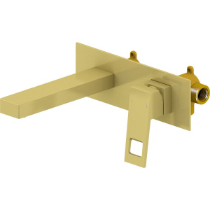 Смеситель для раковины Timo Briana 7171/17SM С ВНУТРЕННЕЙ ЧАСТЬЮ  золото матовое