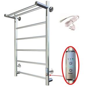 Полотенцесушитель электрический Тругор Аспект ПЭК СП1П 80x50, с полкой