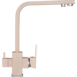 Смеситель для кухни Wisent W4371-3-21 песочный