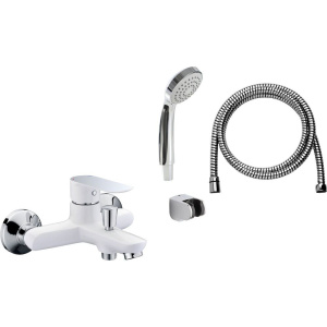 Смеситель для ванны с душем Triton Панама 16304W-D125 Смеситель для ванны с душем Triton Панама 16304W-D125