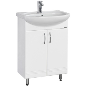 Тумба с раковиной Aquaton Онда 60 1A1228K1ON010 белая