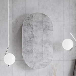 Зеркало-шкаф AQUATON Оливия 50 белый глянец