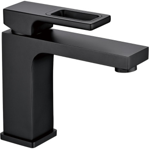 Смеситель для раковины Gappo G17-6 G1017-6 черный