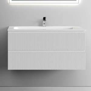 Тумба с раковиной Sancos Snob T 100 см, bianco Тумба с раковиной Sancos Snob T 100 см, bianco