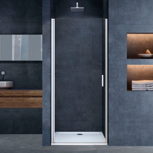 Душевая дверь в нишу Vincea Alpha VDP-3AL700CL 70 см, стекло прозрачное, хром