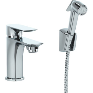 Смеситель для раковины Paini Garda 76CR205/574 с гигиеническим душем