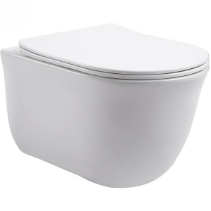 Унитаз подвесной с сиденьем микролифт Aquatek Классик AQ1111-00 безободковый