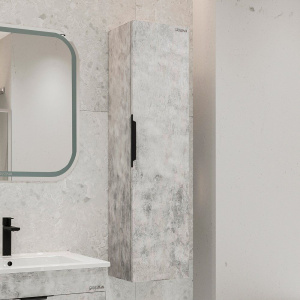 Шкаф-пенал Grossman Кросс 30 бетон, универсальный