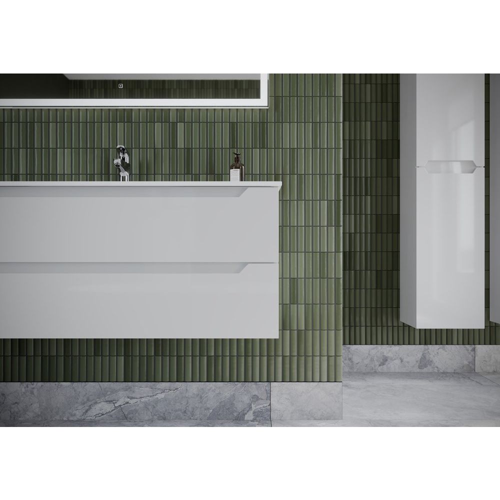 Купить Мебель для ванной Sancos Norma 2.0 120 см белый глянец в Москве с доставкой Мебель для ванной Sancos Norma 2.0 120 см белый глянец