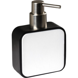 Дозатор Ridder Amara черно-белый