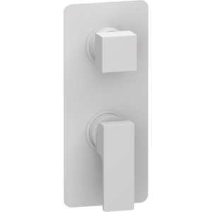 Смеситель для ванны с душем Remer Absolute AU93KBBO белый матовый