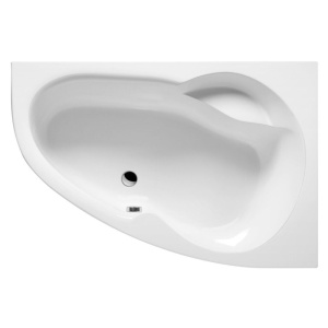 Акриловая ванна Excellent Newa R 160x95 см, угловая, с каркасом, асимметричная