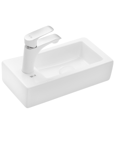 Раковина подвесная 370х185х90 WeltWasser AISBACH 5092 L (10000003872)