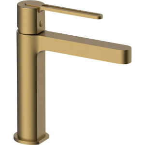 Смеситель для раковины Vincea Rondo VBF-1R1BG брашированное золото