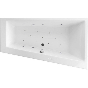 Акриловая ванна Excellent Sfera WAEX.SFP17.RELAX P 170x100 см, угловая, с гидромассажем, с каркасом, со сливом-переливом, асимметричная Акриловая ванна Excellent Sfera WAEX.SFP17.RELAX P 170x100 см, угловая, с гидромассажем, с каркасом, со сливом-переливом, асимметричная
