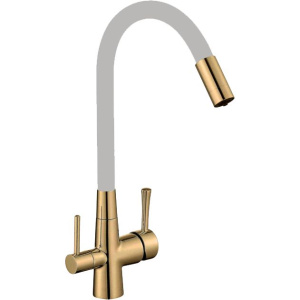 Смеситель для кухни Savol S-L1806C-04 с гибким изливом