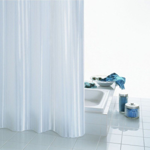 Штора для ванной Ridder Satin 47851 белая Штора для ванной Ridder Satin 47851 белая