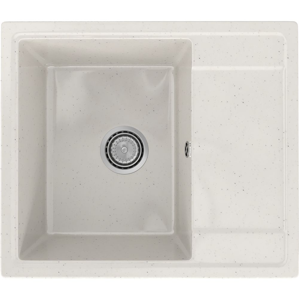 Мойка кухонная Practik PR-M 575-001 белый камень Мойка кухонная Practik PR-M 575-001 белый камень
