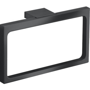 Полотенцедержатель Keuco Edition 11 11121130000 хром черный шлифованный Полотенцедержатель Keuco Edition 11 11121130000 хром черный шлифованный