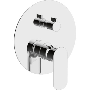 Смеситель для ванны с душем BelBagno Ancona ANCONA-VDI-CRM С ВНУТРЕННЕЙ ЧАСТЬЮ