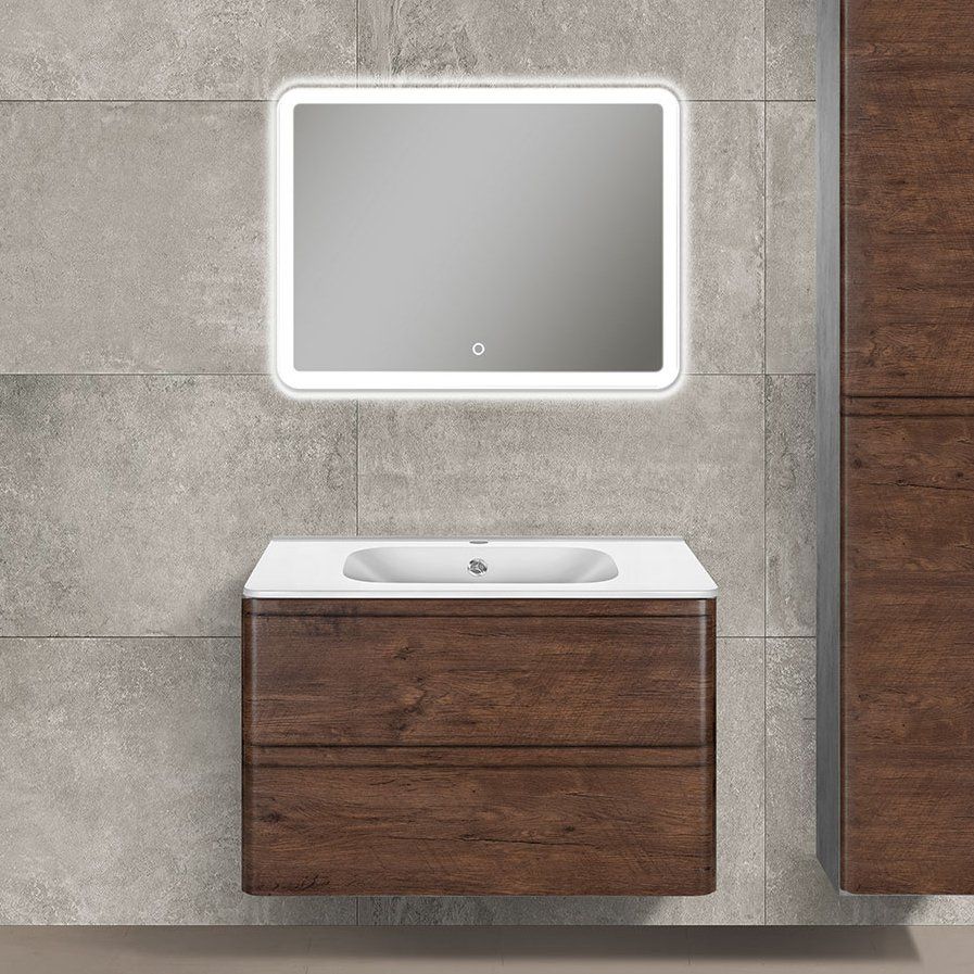 Мебель для ванной Vincea Vico 80 темный дуб Мебель для ванной Vincea Vico 80 темный дуб