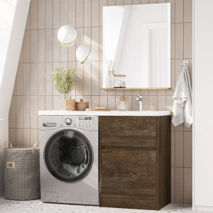 Мебель для ванной AQUATON Лондри 60 R, дуб кантри
