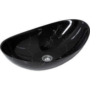 Раковина Stella Polar Орион черный мрамор Раковина Stella Polar Орион черный мрамор