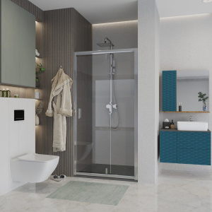 Душевая дверь в нишу Niagara Nova NG-63-9A 90 см, хром Душевая дверь в нишу Niagara Nova NG-63-9A 90 см, хром