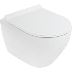 Унитаз подвесной Cezares Stylus CZR-513-TH-R с крышкой CZR-2011-SC