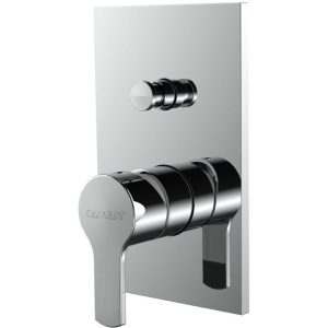 Смеситель для ванны с душем Cezares Ovest VDIM-01 С ВНУТРЕННЕЙ ЧАСТЬЮ, хром