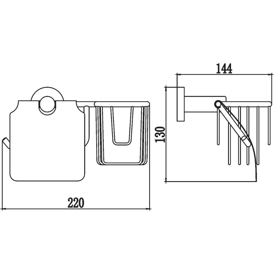 Купить Держатель туалетной бумаги Savol 87 S-L08751 L, с держателем освежителя воздуха в Москве с доставкой Держатель туалетной бумаги Savol 87 S-L08751 L, с держателем освежителя воздуха