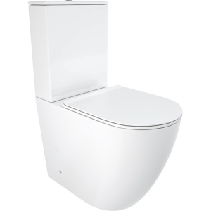 Унитаз-компакт Ceruttispa Bella 8709 безободковый, с микролифтом Унитаз-компакт Ceruttispa Bella 8709 безободковый, с микролифтом