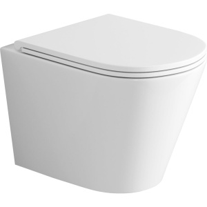 Унитаз подвесной Grossman Торнадо GR-4478SQ безободковый, с микролифтом