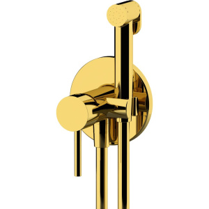 Гигиенический душ Remer X Style X65W со смесителем, С ВНУТРЕННЕЙ ЧАСТЬЮ, золото глянцевое Гигиенический душ Remer X Style X65W со смесителем, С ВНУТРЕННЕЙ ЧАСТЬЮ, золото глянцевое