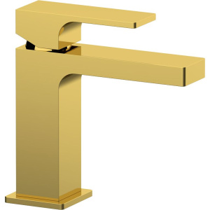 Смеситель для раковины Remer Absolute AU12DO золотой глянцевый