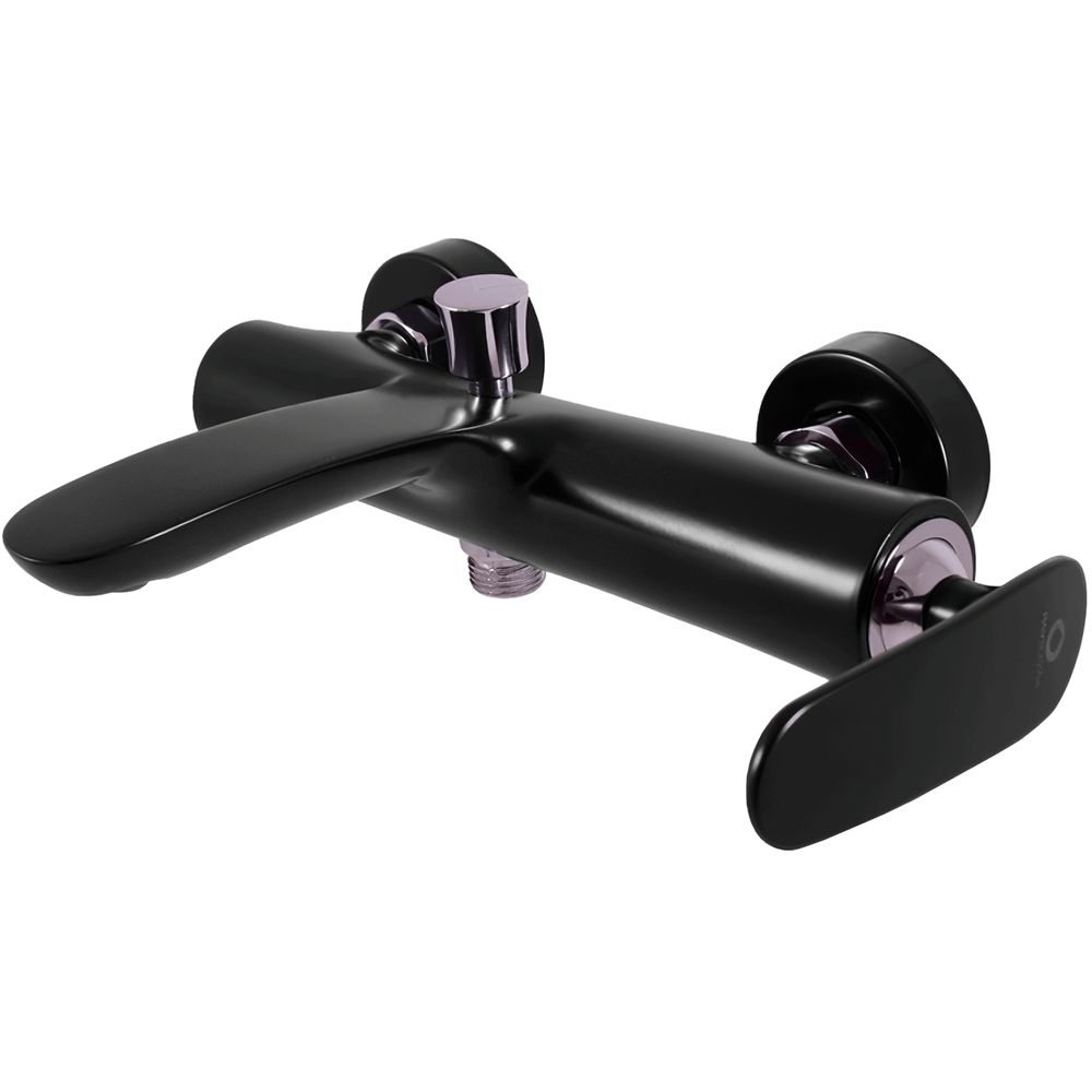 Смеситель для ванны с душем Rav Slezak Tigris TG154.5CMATC черный Смеситель для ванны с душем Rav Slezak Tigris TG154.5CMATC черный